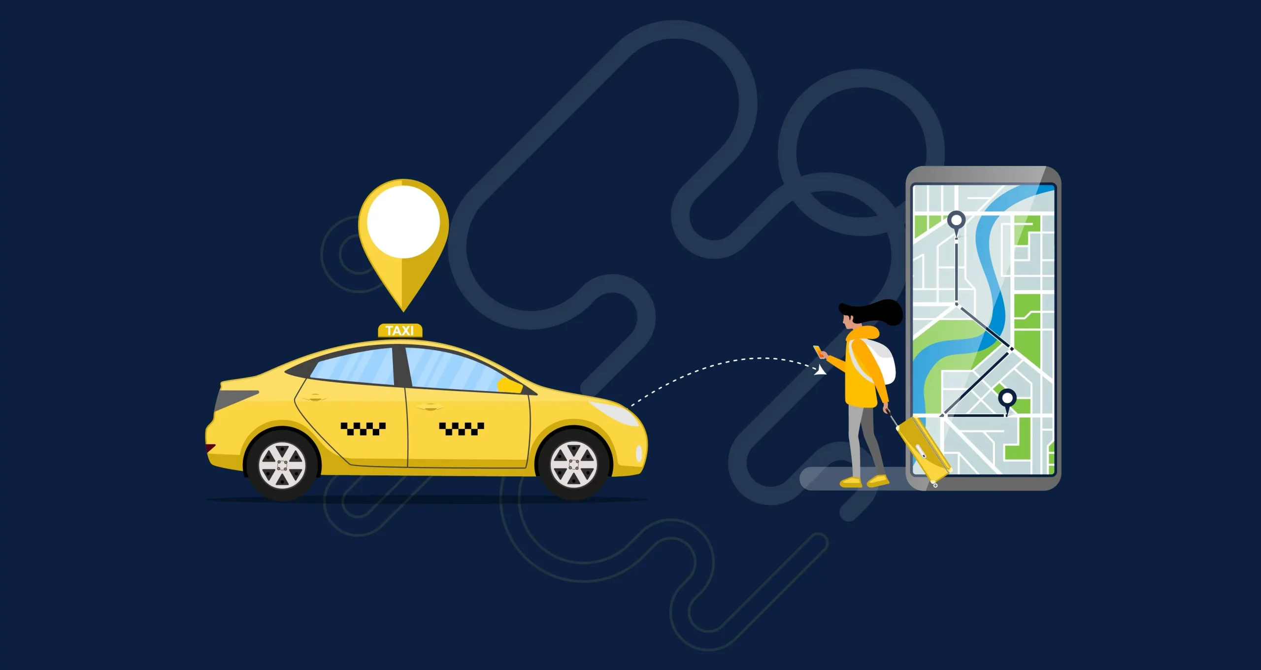 Custom Taxi App Development 