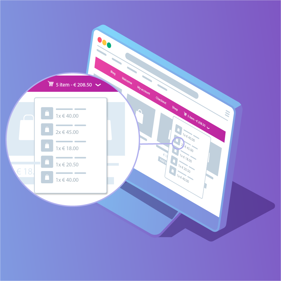 WooCommerce Menu Cart Pro